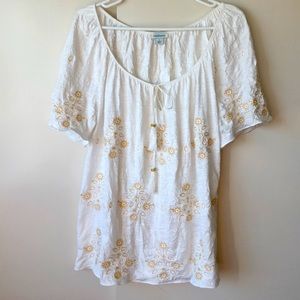 Sundance detailed tee